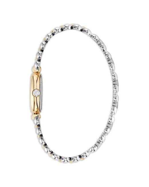 Furla Metallic Oval Case 24Mm Watch