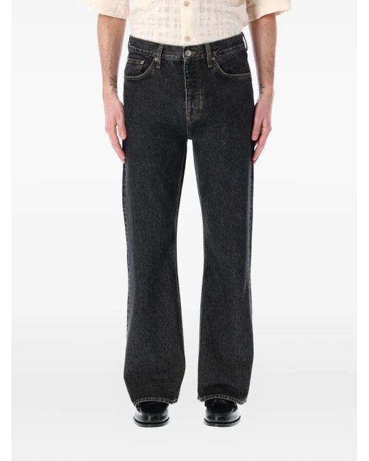 sunflower Black Logo-Patch Jeans for men