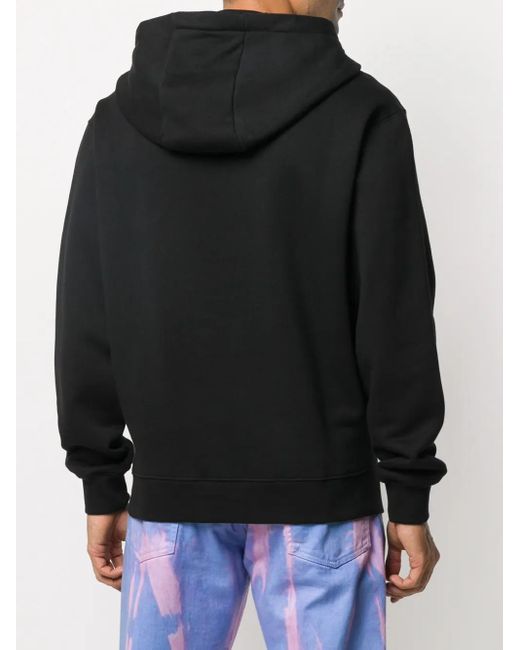 メンズ MSGM ロゴ パーカー Black