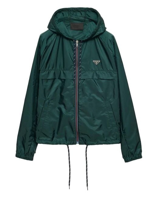 Prada Green Re-Nylon Blouson Jacket for men