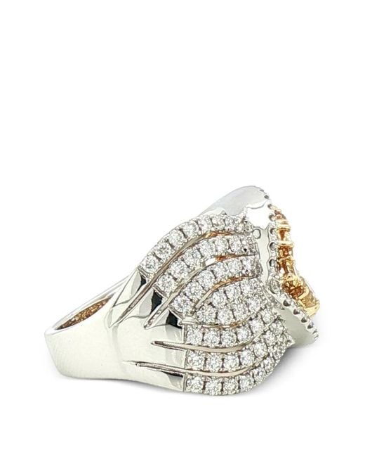 HYT Jewelry Metallic Diamond Ring