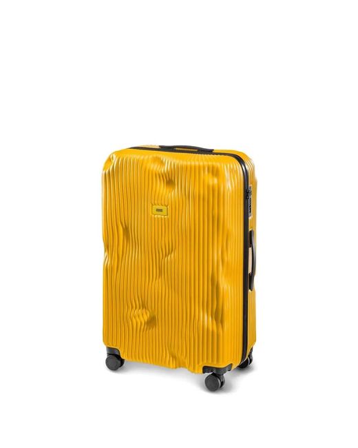 Crash Baggage Yellow Ribbed-Shell Holdall