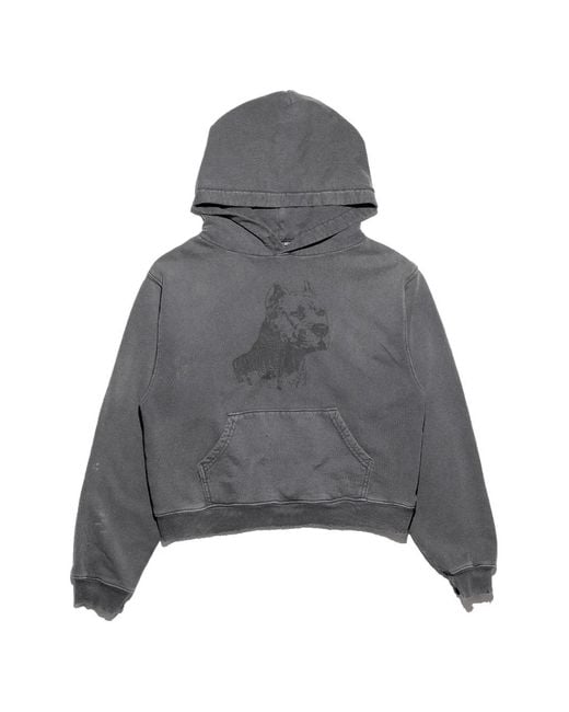 Enfants Riches Deprimes Gray Pit Bull Hoodie