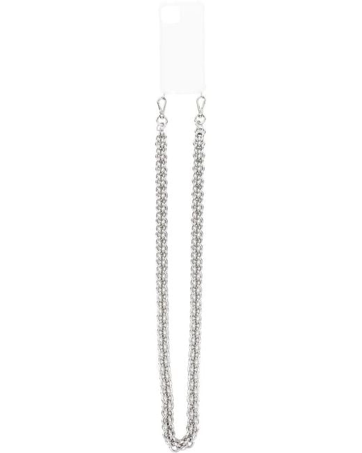 1017 ALYX 9SM White Chain-Strap Iphone 13 Case