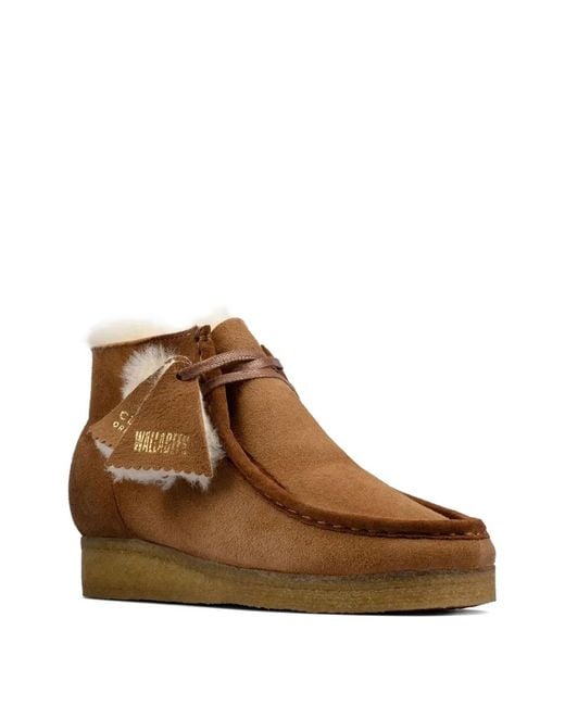 Clarks Brown Wallabee Boots
