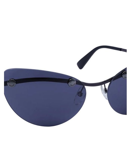 Moschino Blue Cat-Eye Frame Sunglasses
