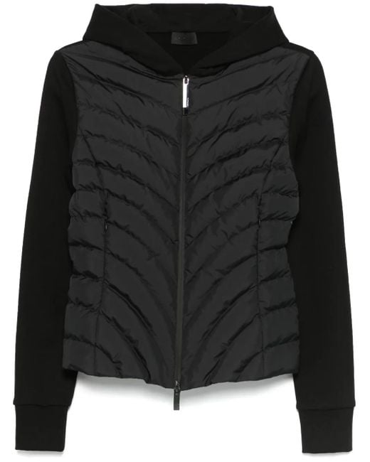 Plumífero Con Cremallera Moncler de color Black