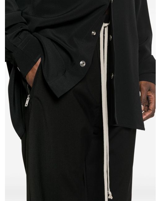 Pantalon de jogging à lien de resserrage Rick Owens en coloris Black