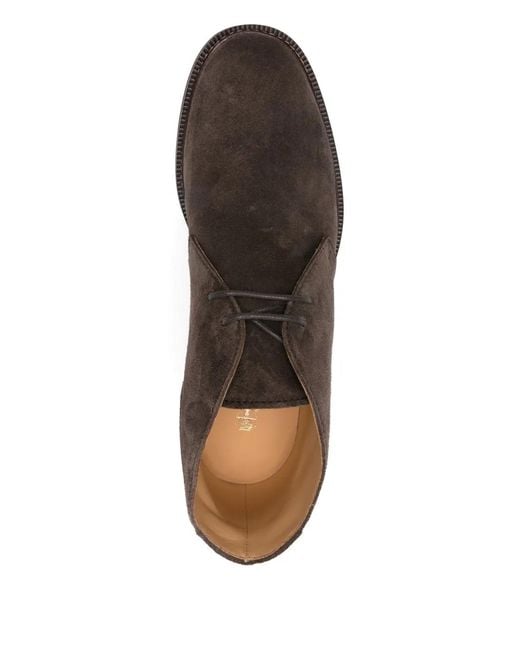 Polacchini Stringati di Brunello Cucinelli in Brown da Uomo