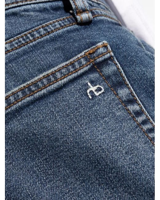 Vaqueros Jared de talle medio Rag & Bone de hombre de color Blue