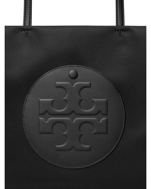 Tory Burch Black Small Ella Tote Bag