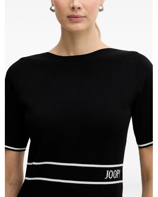 Joop! Black Kirla Short-Sleeve Mini Dress