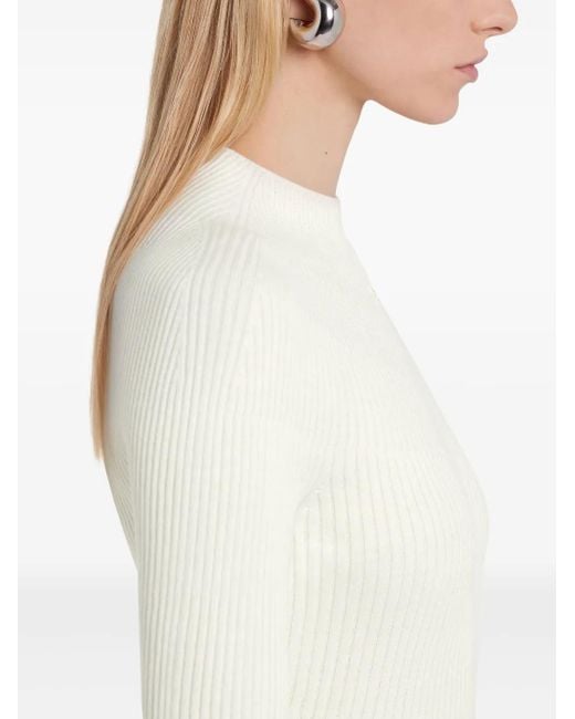 Pull Solar Courreges en coloris White