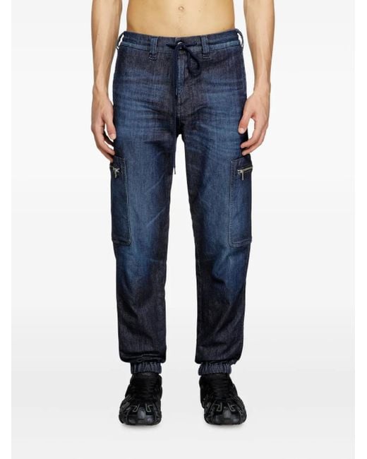 DIESEL D-lab スリムパンツ Blue