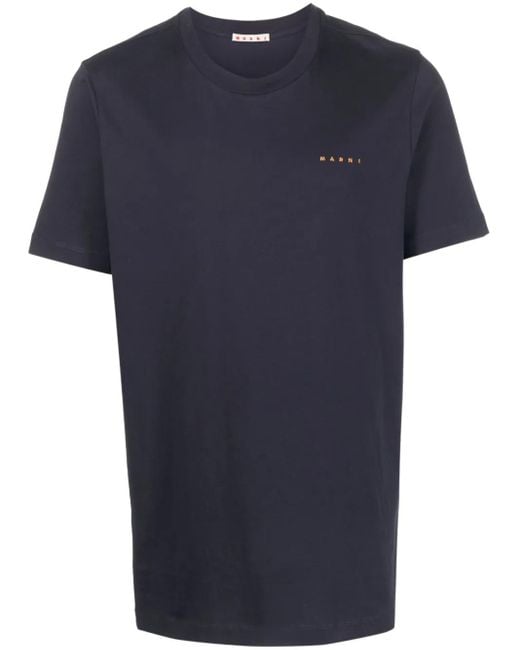Marni Blue T-Shirts And Polos for men