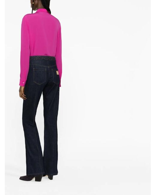 Etro Zijden Blouse in het Pink