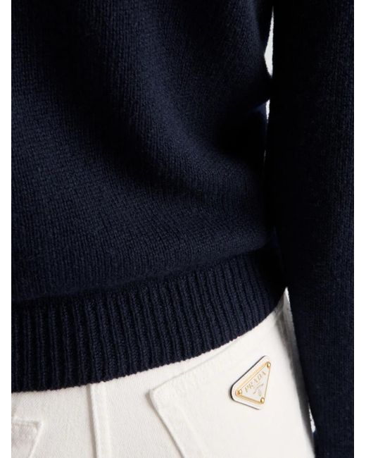 Prada White Five-Pocket Denim Jeans