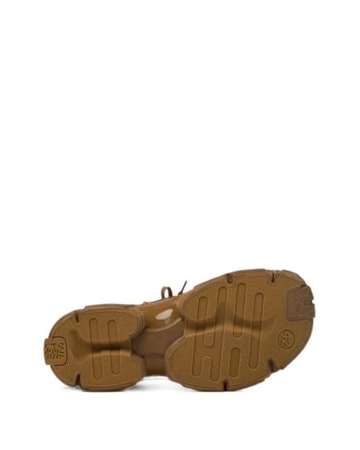 Camper Brown Tossu Panelled Sneakers