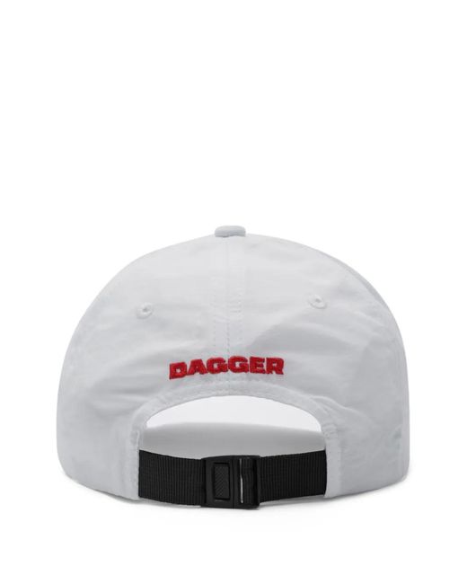 DAGGER Blue Embroidered-Logo Baseball Cap for men