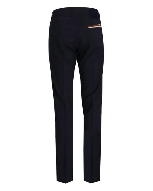 Jacob Cohen Blue Logo-Patch Trousers for men