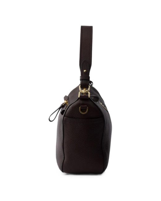 Prada Black Medium Leather Shoulder Bag