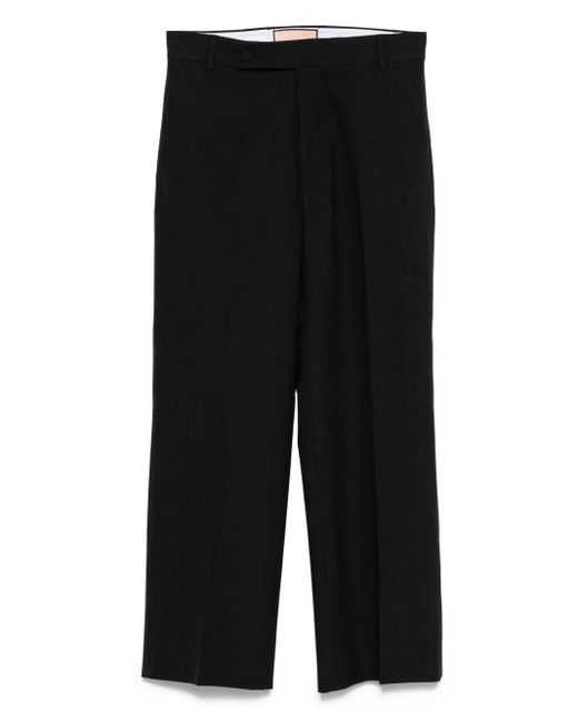 Pantaloni Con Tasche di Plan C in Black