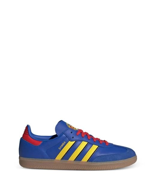Adidas Blue Club América Samba Sneakers for men