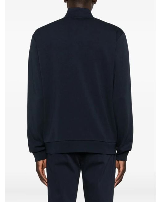 Woolrich Rollkragen-Sweatshirt mit Reißverschluss in Black für Herren
