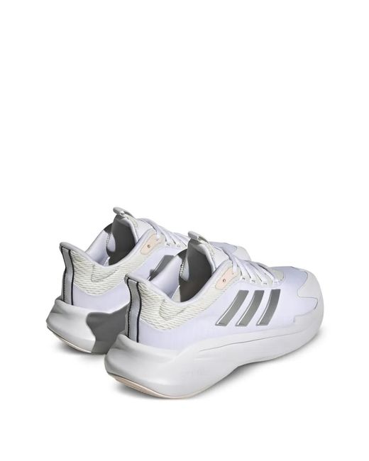 Adidas White Alphaedge + Sneakers