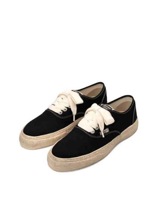 General Scale. Black Kiefer Canvas Sneakers for men