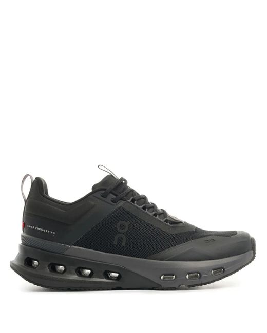 On Shoes Black Cloudnova X Sneakers
