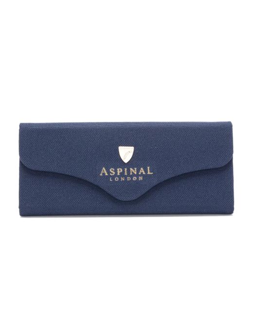 Aspinal Black Nova Oversize-Frame Sunglasses