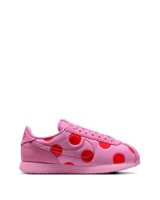 Nike Pink Cortez Polka-Dot Sneakers