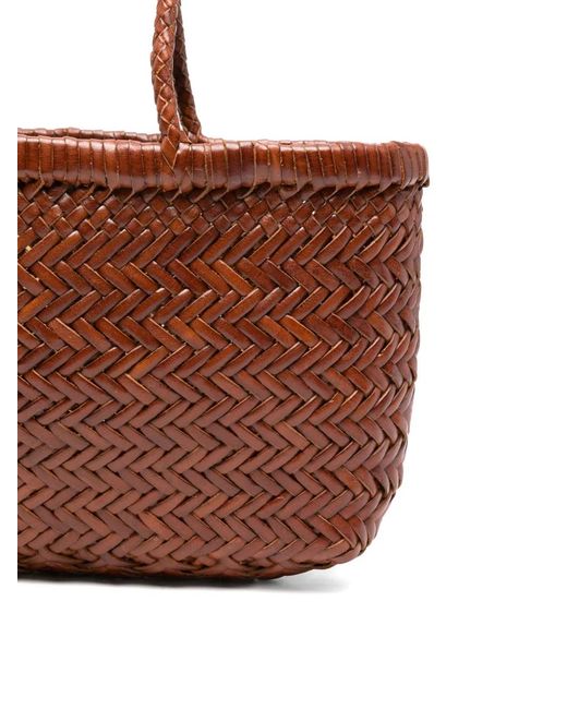 Dragon Diffusion Brown Mini Flat Gora Shopper
