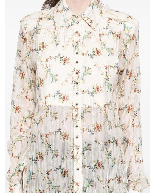 Rabanne Natural Haut Shirt