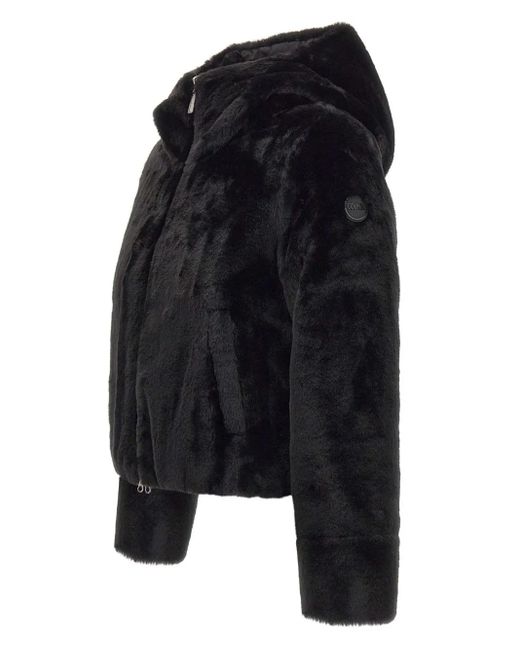 Colmar Blue Faux-Fur Hooded Jacket