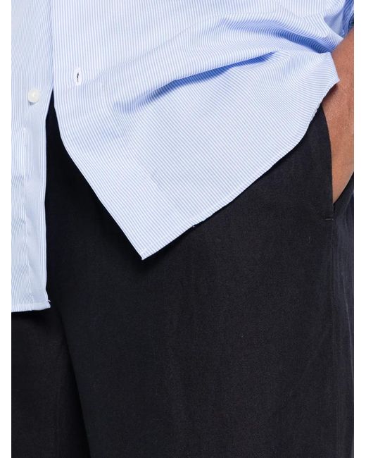Aspesi White Pantalon À Taille Élastiquée