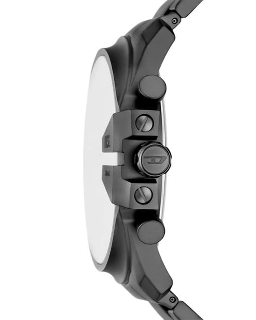 DIESEL Gray Dz4676 Mega Chief 54Mm Watch for men