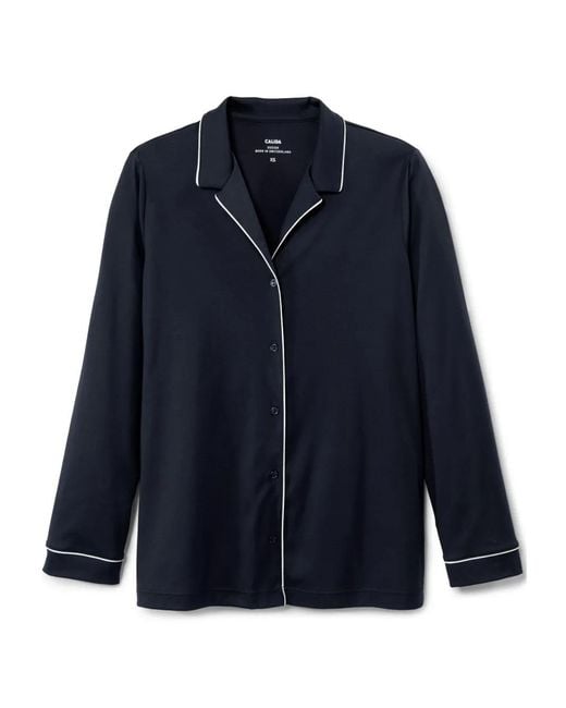 Calida Blue Button-Up Pyjamas