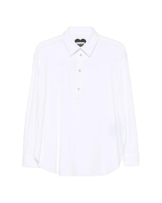 Rrd White Long-Sleeve Polo Shirt
