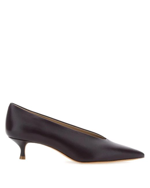 Le Monde Beryl Brown 40Mm Babouche Pointed-Toe Pumps