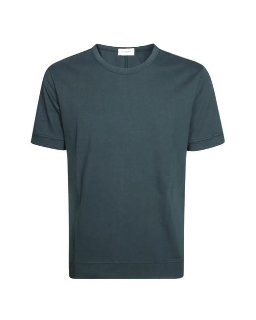 Paolo Pecora Blue Short-Sleeve T-Shirt for men