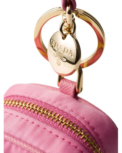 Prada Pink Re-Edition 1978 Keychain
