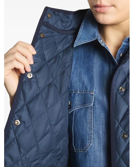 Chaleco Acolchado Fay de color Blue