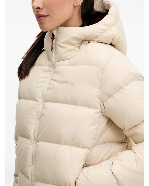 Peak Performance Natural Hooded Puffer Jacket