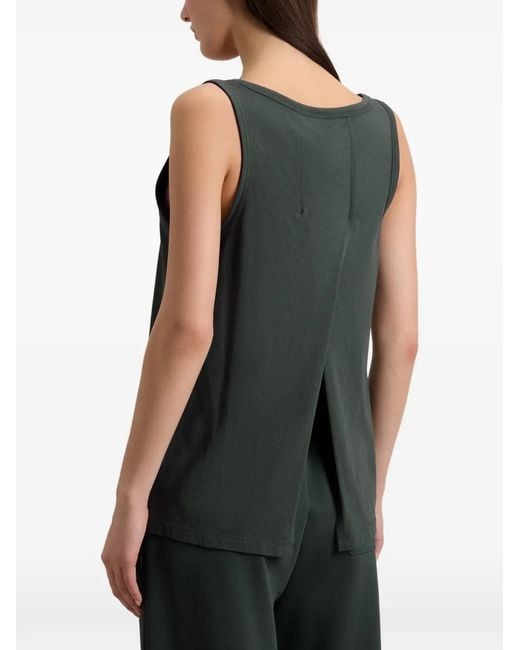 Woolrich Green Round Neck Vest Top
