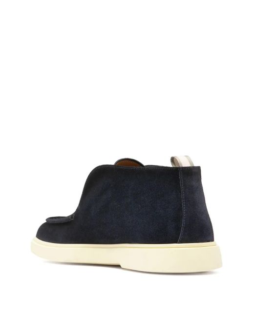 メンズ Officine Creative スエード レザーブーツ Blue