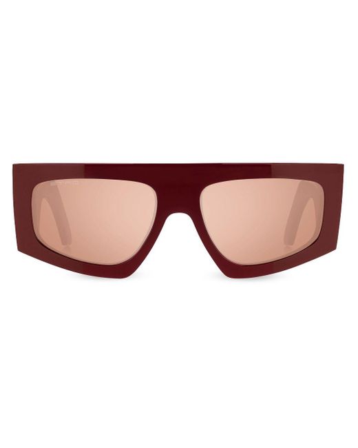 Etro Brown Screen Rectangle-frame Sunglasses for men