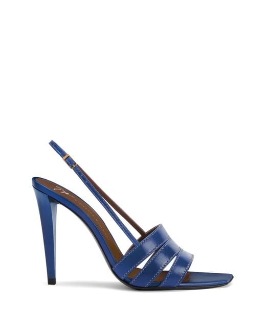 Giuseppe Zanotti Blue Brivido Sandals