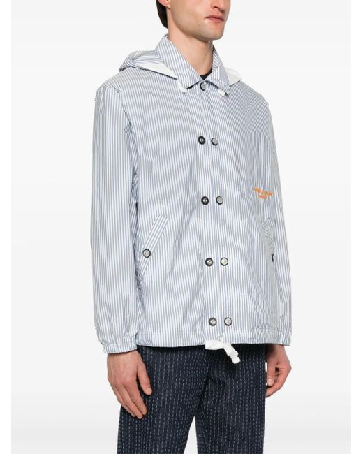 メンズ Stone Island S.i. Marina ウインドブレーカー Blue